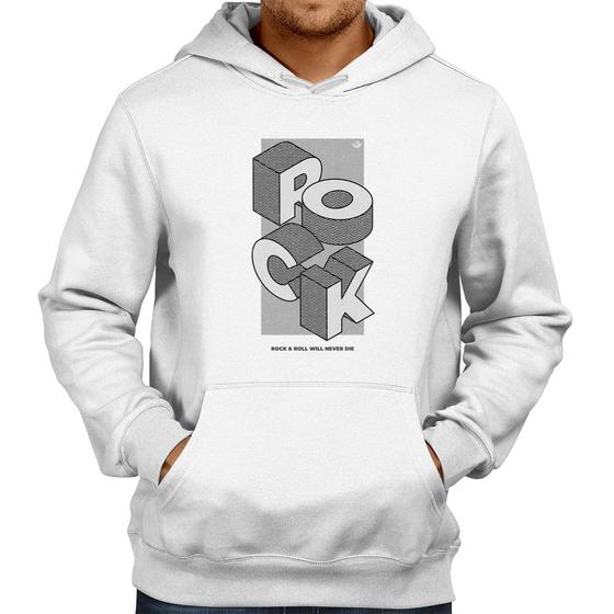 Imagem de Moletom Rock & Roll will never die - Foca na Moda