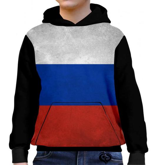 Imagem de Moletom Russia Infantil Moscou UNISSEX blusa casaco