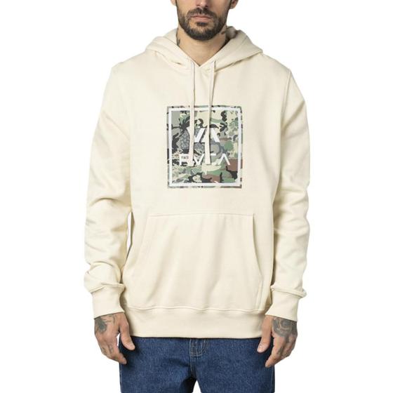Imagem de Moletom RVCA Canguru VA All The Way WT23 Masculino Areia