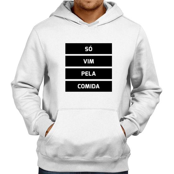 Imagem de Moletom Só vim pela comida - Foca na Moda