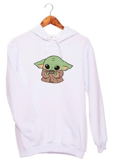 Imagem de Moletom Stars Wars Baby Yoda Casaco Unissex Tumblr