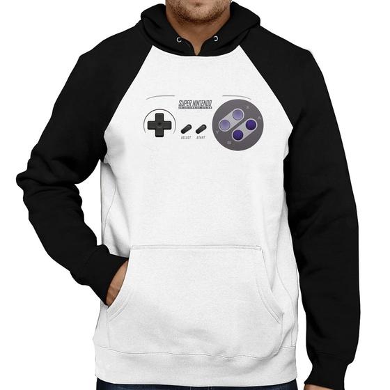 Imagem de Moletom Super Nintendo SNES Gamepad - Foca na Moda
