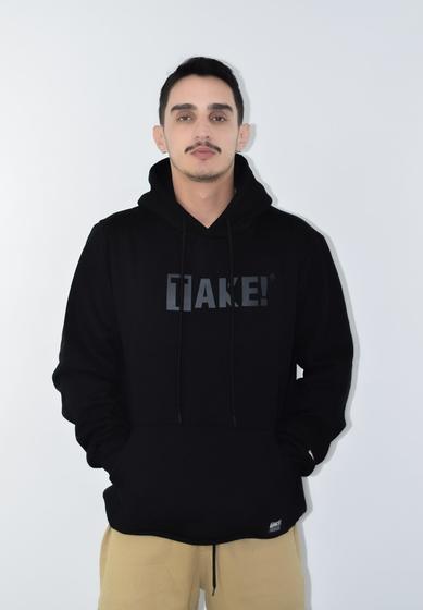 Imagem de Moletom Take Tkm14 C.O Influential Preto Preto