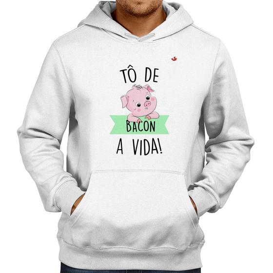 Imagem de Moletom Tô de bacon a vida! - Foca na Moda