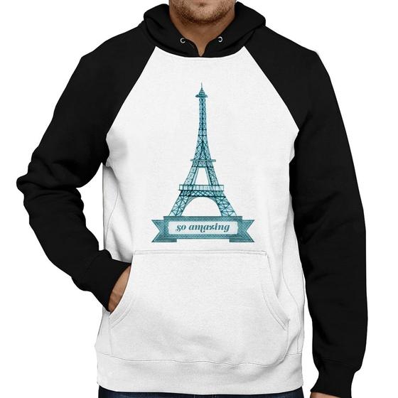 Moletom Torre Eiffel Amazing - Foca na Moda Imagem de Moletom Torre Eiffel Amazing - Foca na Moda