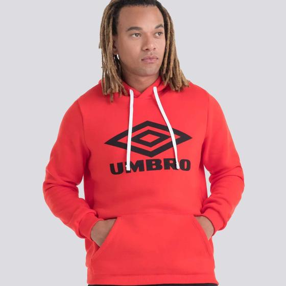 Imagem de Moletom Umbro D Essential Vermelho