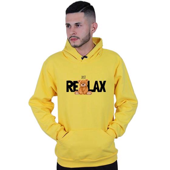 Imagem de Moletom Unissex Canguru Just Relax