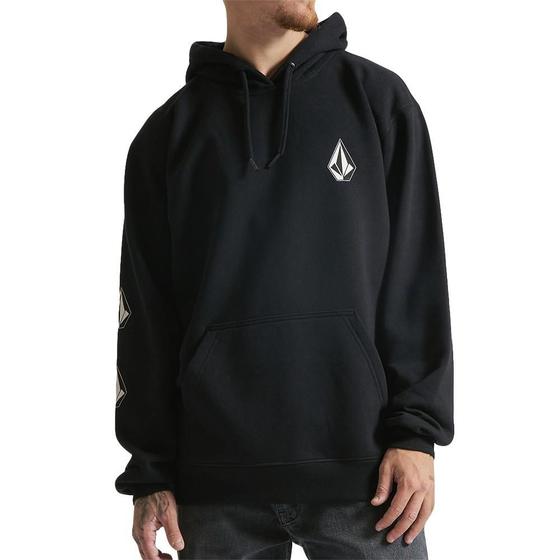 Imagem de Moletom Volcom Canguru Iconic WT23 Masculino Preto