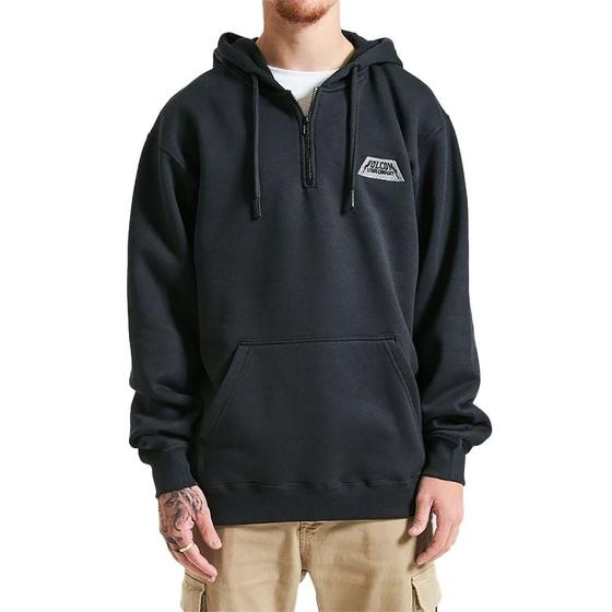 Imagem de Moletom Volcom Canguru Post Chromatic Masculino Preto