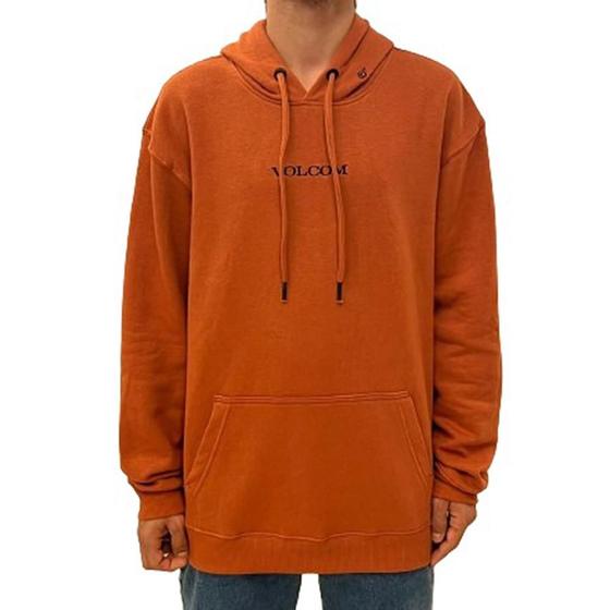 Imagem de Moletom Volcom Canguru Signature WT24 Masculino Ferrugem