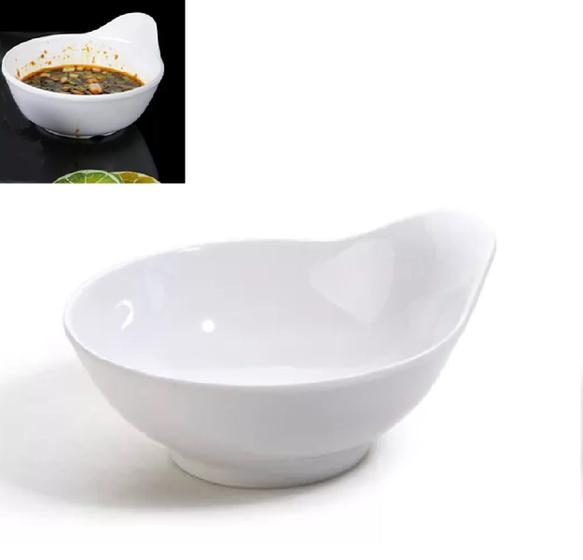 Imagem de Molheira Pote Bowl em Melamina 200ml Alça Finger Foods