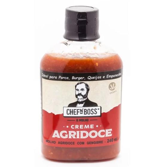 Imagem de Molho Agridoce com Gengibre 240ml - Cheff n' boss