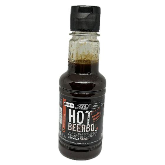 Imagem de Molho Barbecue Pimenta Defumada Hot Beer Stout BQ 200ml