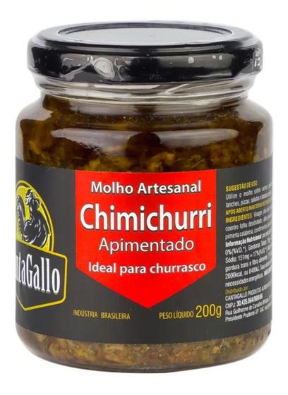 Imagem de Molho Chimichurri Argentino C/ Pimenta Churrasco Cantagallo