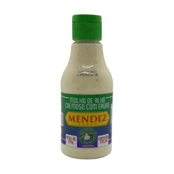 Imagem de Molho de Alho Mendez 215ml Cremoso com Ervas