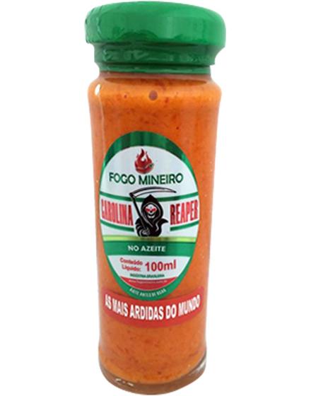 Imagem de Molho de Pimenta Carolina Reaper 100 ml No Azeite