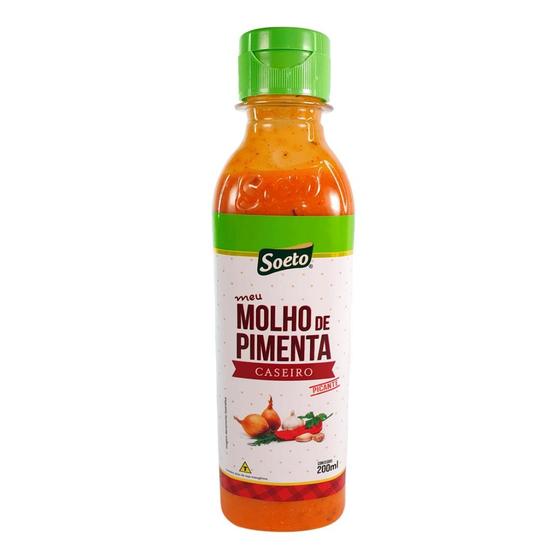 Imagem de Molho de Pimenta Caseiro 200ml Soeto