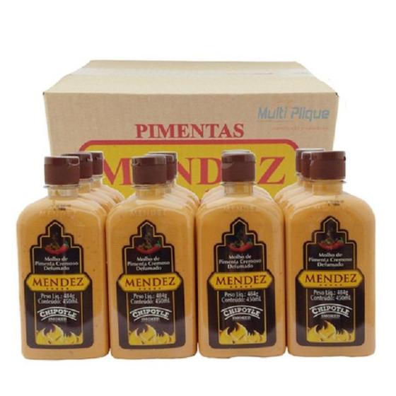 Imagem de Molho de Pimenta Chipotle Cremoso 450ml - Kit 12 un.