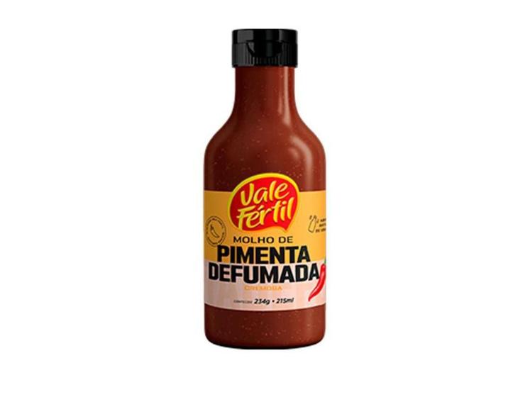 Imagem de Molho De Pimenta Cremoso Defumado Vale Fértil Frasco 215ml