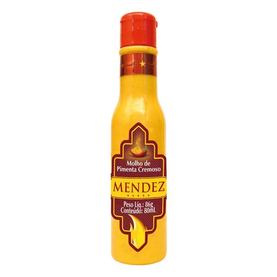 Imagem de Molho de Pimenta Cremoso Tradicional Mendez 80ml