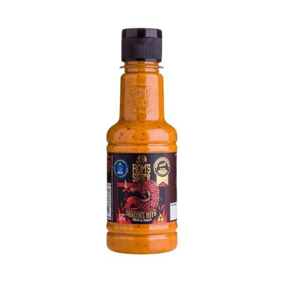 Imagem de Molho de Pimenta Dedo de Moça Dragon's Bite 200g  Rom's Sauce
