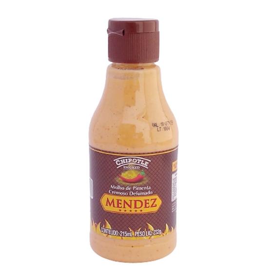 Imagem de Molho de Pimenta Mendez 215ml Cremosa Defumada Chipotle