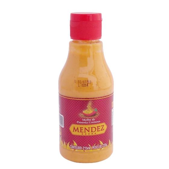 Imagem de Molho de Pimenta Mendez 215ml Cremosa Tradicional