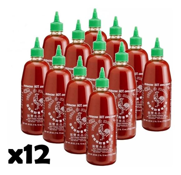 Imagem de Molho De Pimenta Tailandesa Sriracha 793g - (Kit com 12)