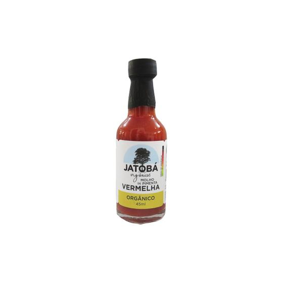 Imagem de Molho de Pimenta Vermelha Orgânico 45ml - Jatobá