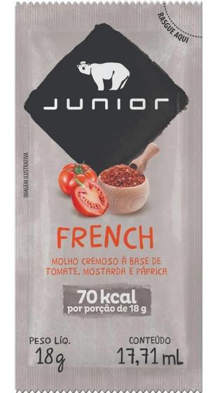 Imagem de Molho De Salada French Junior Sachê 18G Pacote C/30 Unidades