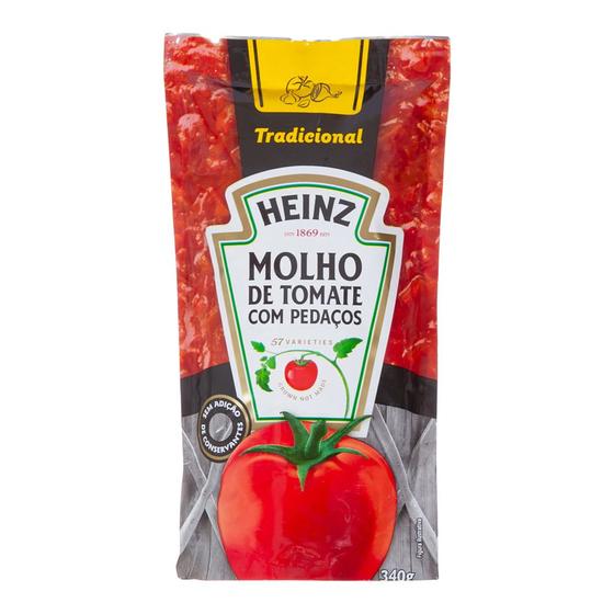 Imagem de Molho De Tomate Heinz Tradicional Sache 340g