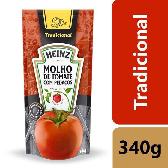 Imagem de Molho de Tomate Tradicional Heinz - 340g