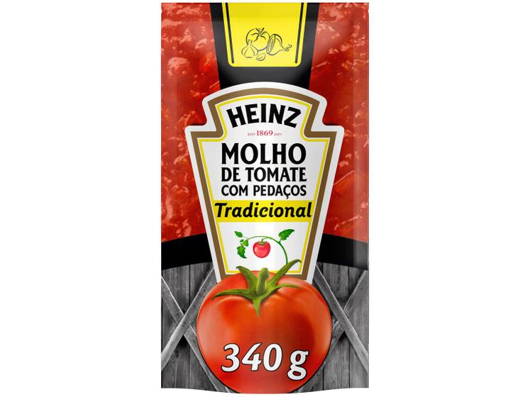 Imagem de Molho de Tomate Tradicional Heinz 340g