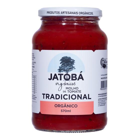 Imagem de Molho de Tomate Tradicional Orgânico Jatobá 570ml