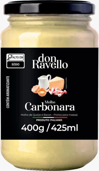 Imagem de Molho don ravello carbonara 400g