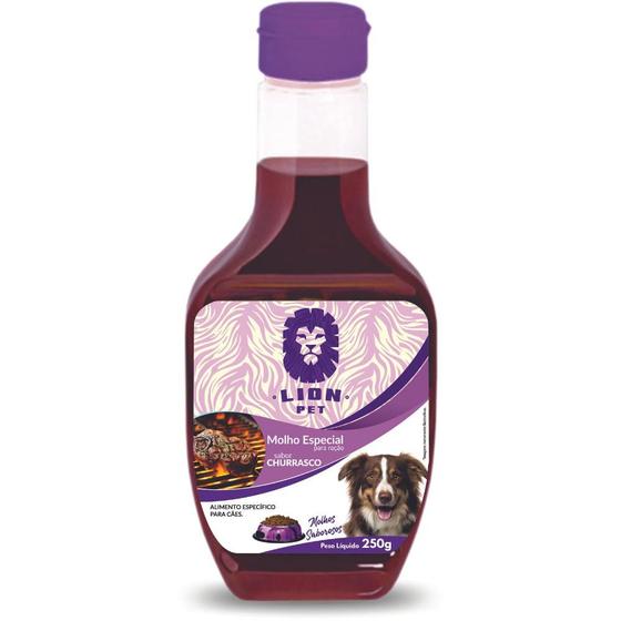 Imagem de Molho Lion Pet Dog Churrasco 250g - Tudo em Caixa