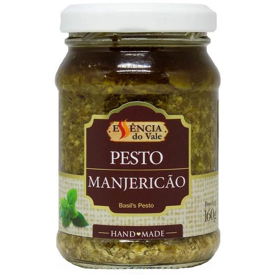 Imagem de Molho Pesto de Manjericão 160g - Essência do Vale