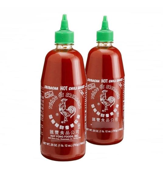 Imagem de Molho Pimenta Sriracha Huy Fong 793g Oroginal - ( Kit com 2)