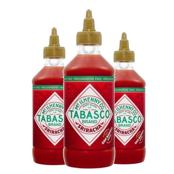 Imagem de Molho Tabasco Sriracha 256Ml (3 Bisnagas)