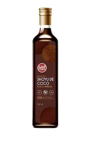 Imagem de Molho tipo shoyu de coco - coco aminos - adel coco 250ml