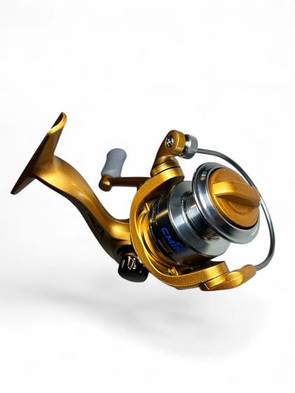 Imagem de Molinete De Pesca Molinete Ultra Light 1000/2000 CMIK Direito/Esquerdo 5.2.1 Dourado