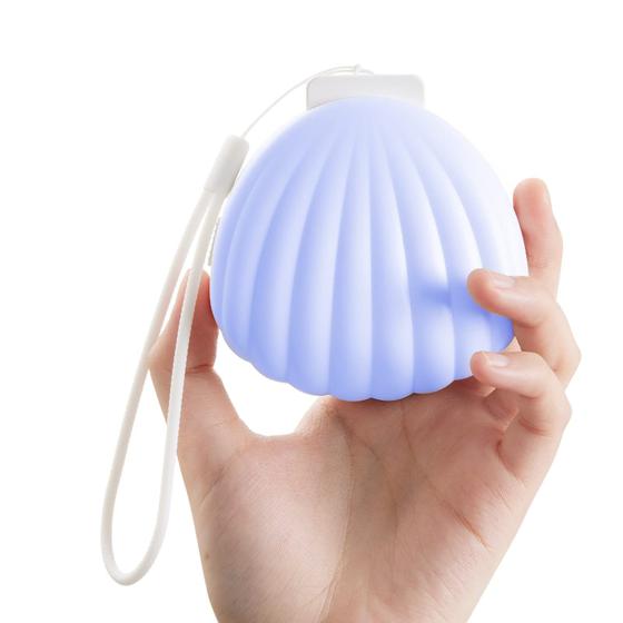 Imagem de Momcozy Máquina de Som Portátil Little Shell com Luz Noturna e 15 Sons