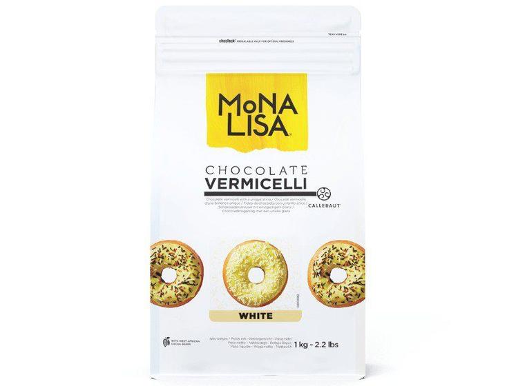 Imagem de Monalisa Vermicelli White 1kg - Callebaut