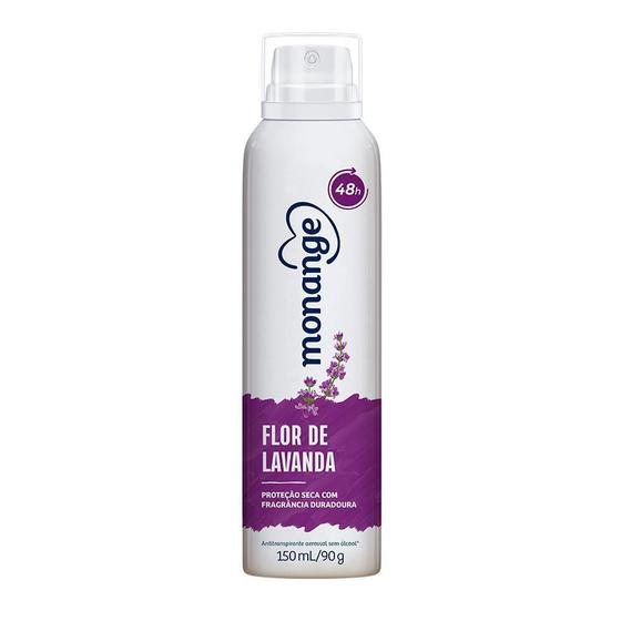 Imagem de Monange desodorante aerossol flor de lavanda com 150ml