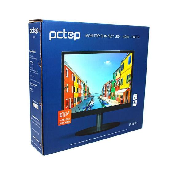 Imagem de Monitor 15.4p pctop vga hdmi - mlp154hdmi wide - 0096349-01