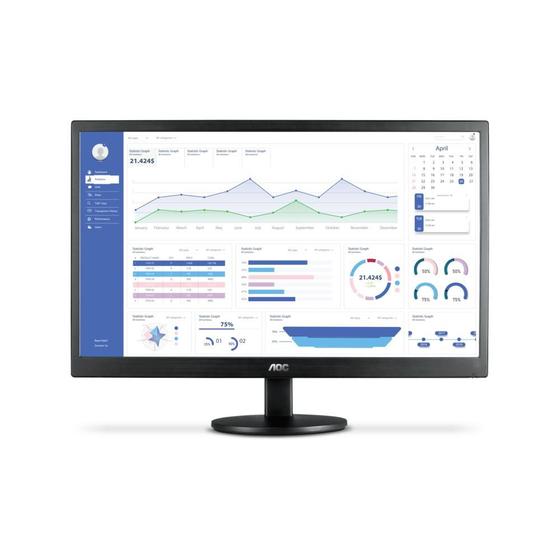 Monitor 18.5" led wide e970swhnl vga/hdmi preto Menor preço em Monitor 18.5" led wide e970swhnl vga/hdmi preto