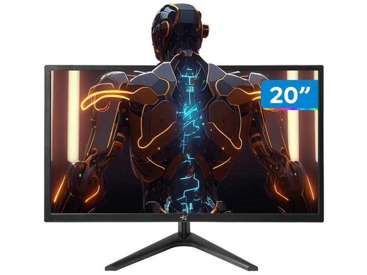 Imagem de Monitor 20" LED 75Hz 5ms BRX Office Widescreen HDMI e VGA