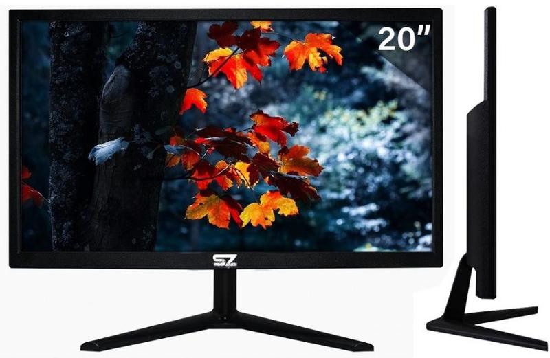 Monitor 20" LED HDMI VGA Widescreen - Storm-Z Menor preço em Monitor 20" LED HDMI VGA Widescreen - Storm-Z