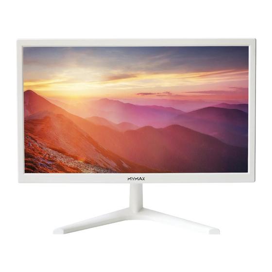 Imagem de Monitor 21,5' Full Hd, Hdmi, Vga 100/240V Branco - Mymax