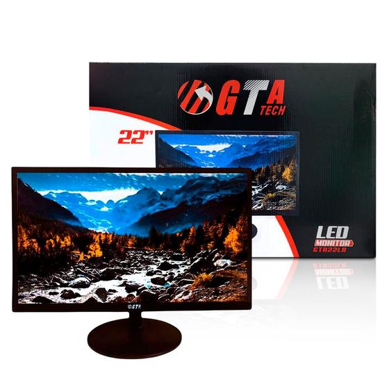 Monitor 22" Led Gta Tech Full Hd - Gta22lr